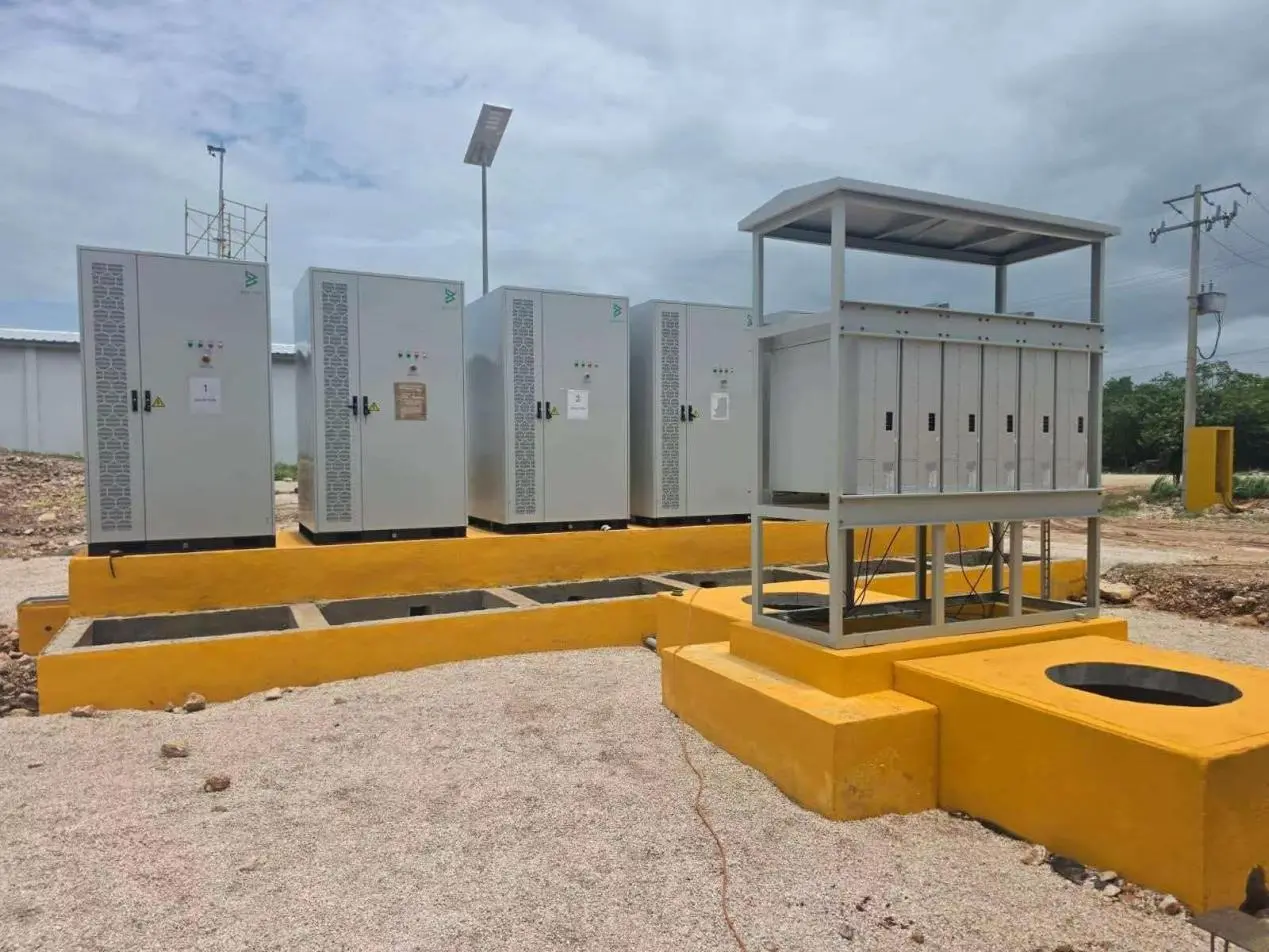 Riešenie vonkajšej rozvodne skriňového typu pre fotovoltaickú elektráreň v Mexiku